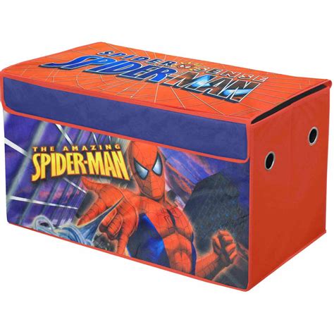 spider-man toy boxes & storage